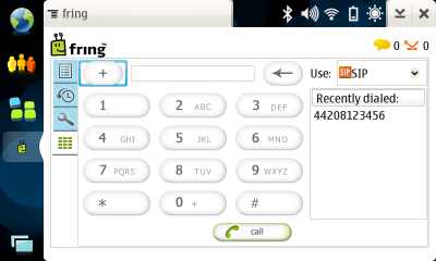 fring @ Nokia Linux