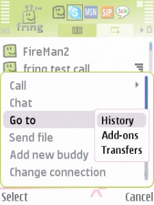 fring for Symbian 3.36