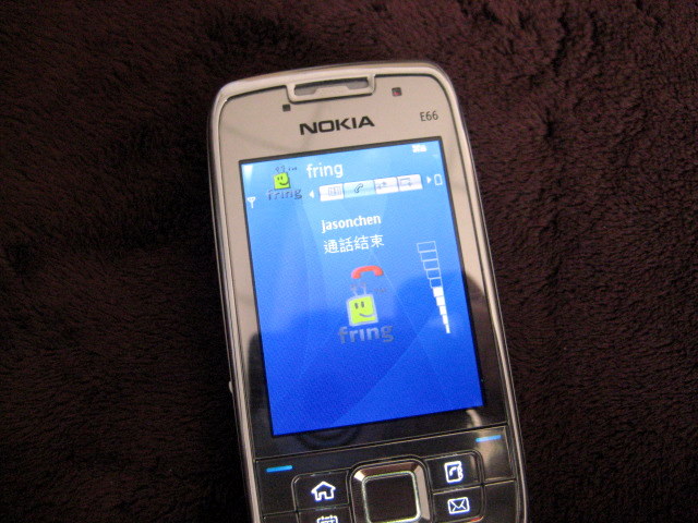 fring @ Nokia E66