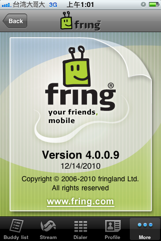 fring for iOS