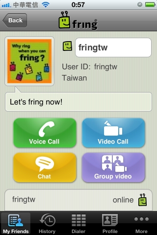 fring for iOS V5.0.0.16
