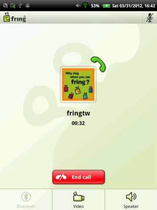 fring @ ViewPad